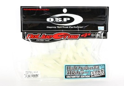 OSP Soft Köder Dolive Craw 4 Zoll Salt W-017 (0954)