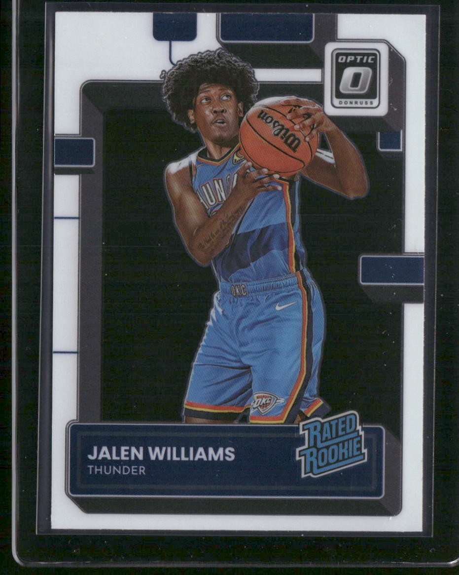 2022-23 Donruss Optic Jalen Williams #235 Rookie