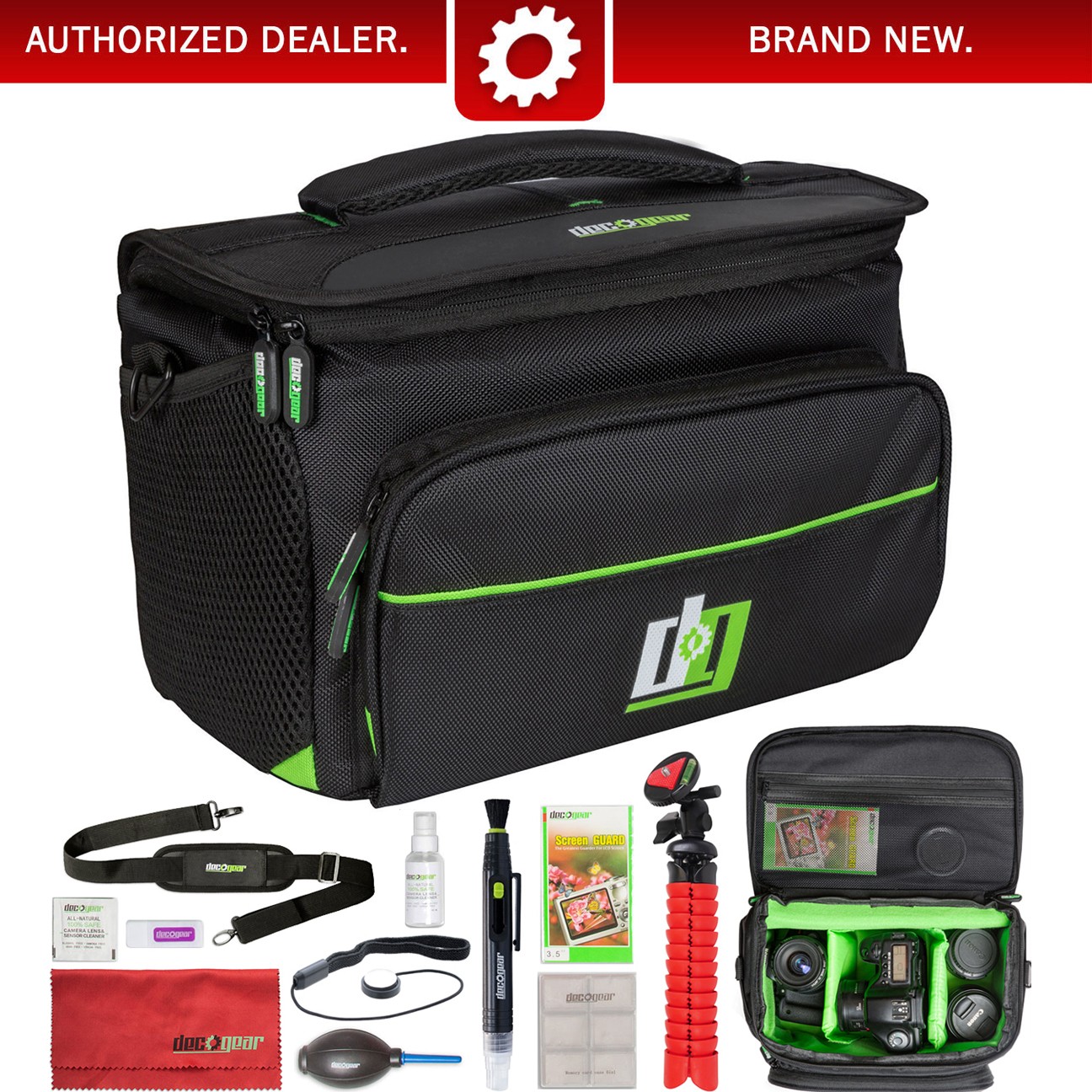 DSLR Camera Bag and Mirrorless cameras Medium Deco Gear