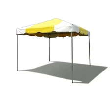 Commercial Frame Tent 10x10 Yellow Vinyl Canopy Waterproof Event Party Gazebo