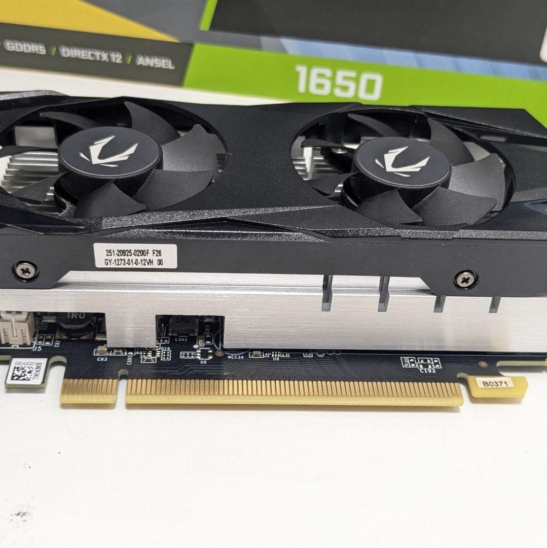 (美品)ZOTAC GAMING GeForce GTX 1650LP DDR6 Zotac Geforce Gtx 1650 Lp 4Gb Gddr6 Low Profile Graphics