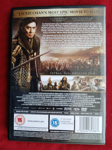 Dragon Blade - Jackie Chan - Region 2 DVD - Excellent - Picture 2 of 3