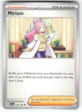 Miriam 179/198 Uncommon Scarlet & Violet Pokemon Near Mint