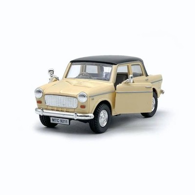 India Queen 70's Classic Mini Car -Pull Back Child Game Gift Toys Decoration -FS
