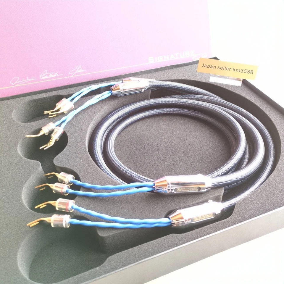 Siltech Classic Anniversary 770L Speaker Cable banana plug Connector 2.5m Y-lug - Image 2 of 4