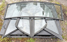 Windshield frame side wings glass 1990 Mastercraft 190 Freshwater Ski Wake Boat