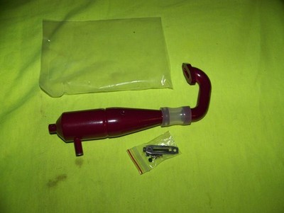 traxxas nitro 4tec hpi rs4 2 purple aluminum pipe rc monster car parts ofna ob4