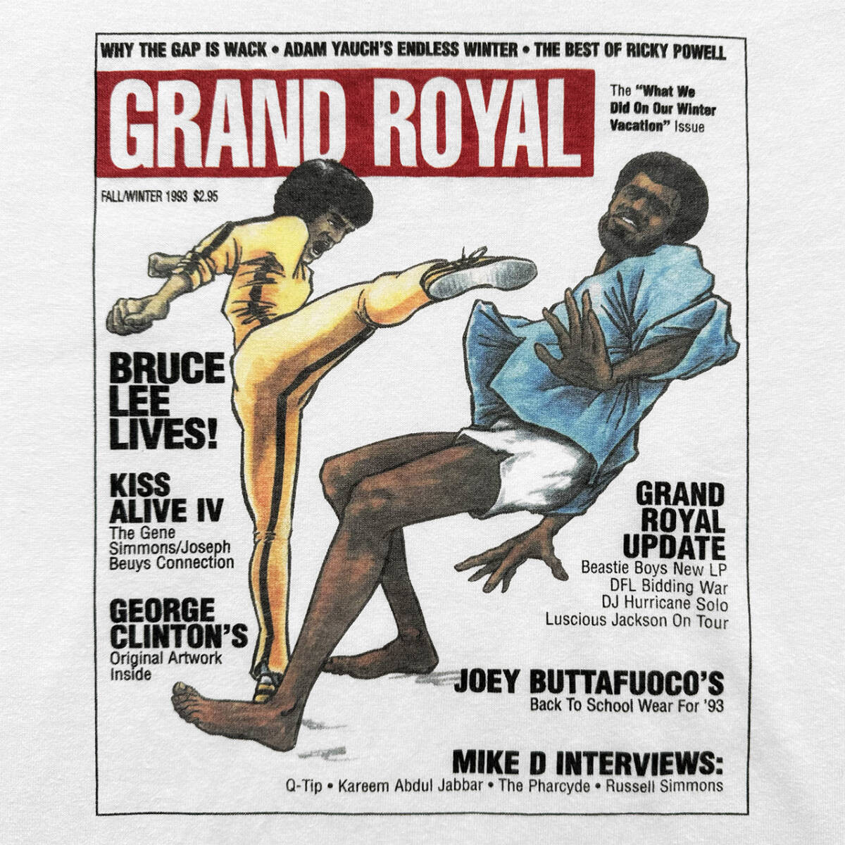 90S Vintage Grand Royal Magazine 1 T-Shirt L 90 Band | eBay