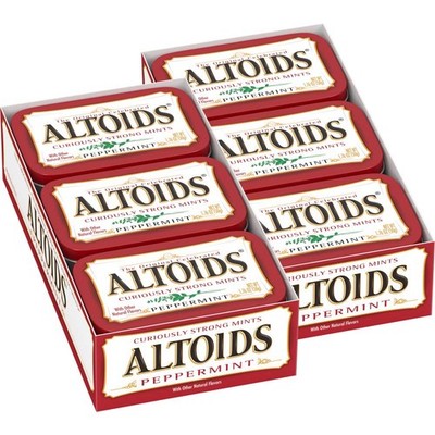 Altoids Peppermint Curiously Strong Mints 50g Dosedose mit 12 Dosen