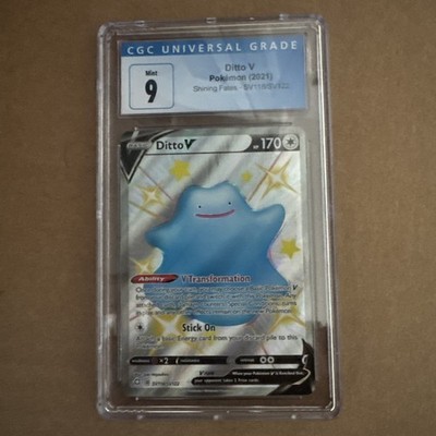 ditto v pokemon card value Ditto V SV118/122