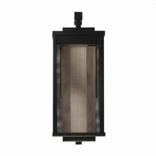 Brama - 23W 1 Led Outdoor Wall Mount In Transitional Style 16.25 Inches Tall And
