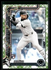 2025 Topps Holiday #H37 Edgar Quero Green Holiday Plaid