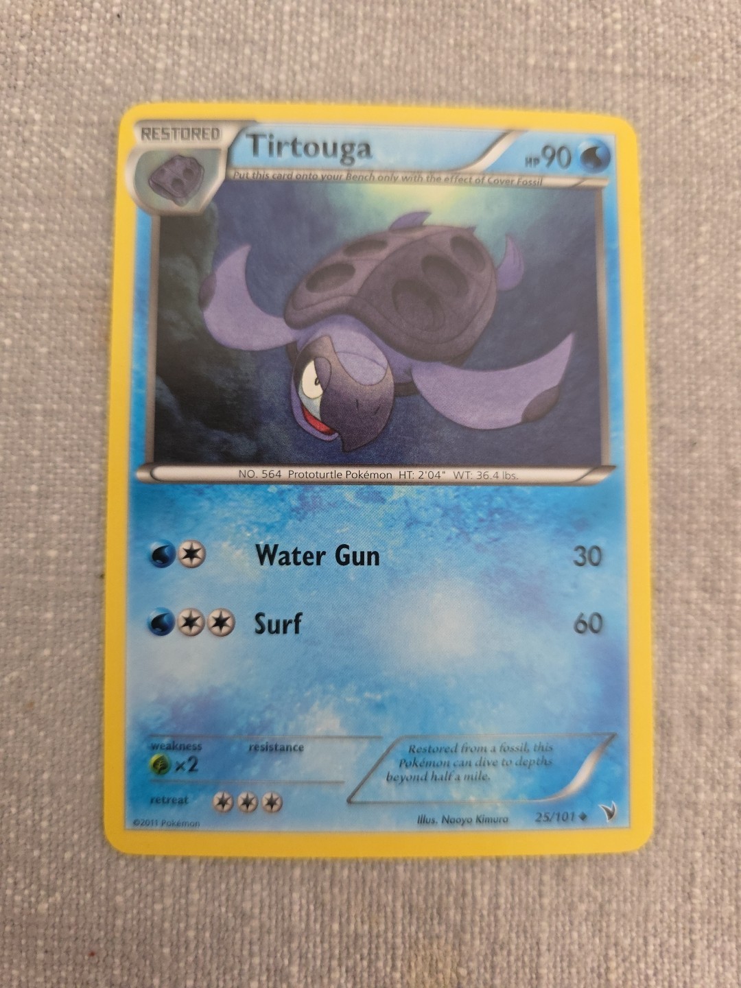 Tirtouga - 25/101 - Noble Victories - Uncommon Z