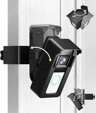 Adjustable Doorbell Mount with Ring Blink: Anti Theft Video No Drill Angle Camer