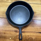 Vintage Restored Unmarked Wagner Ware #8 Cast Iron Skillet
