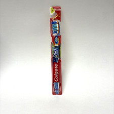 Colgate 360  Actiflex Toothbrush CHEEK TONGUE CLEANER Medium Full 29  RARE NOS