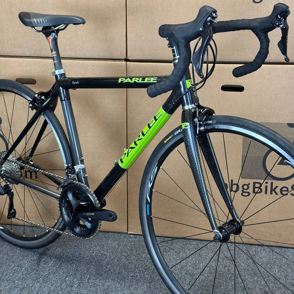 Bicicleta de carretera Parlee Z3 usada, fibra de carbono-2007, 52 cm Foto 3 de 4