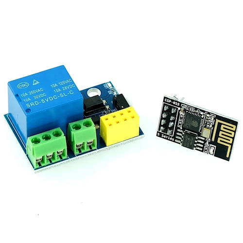 ESP-01 ESP8266 WLAN-Modul mit Relais Shield  Automatisches Schalten