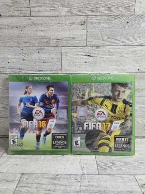 LOT OF 2 XBOX ONE GAME FIFA 16 SOCCER 2016 & XBOX ONE FIFA 17 EA SPORT GAMES