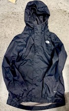 The North Face DryVent Unisex Kids S Black Hooded Full Zip Mesh Jacket