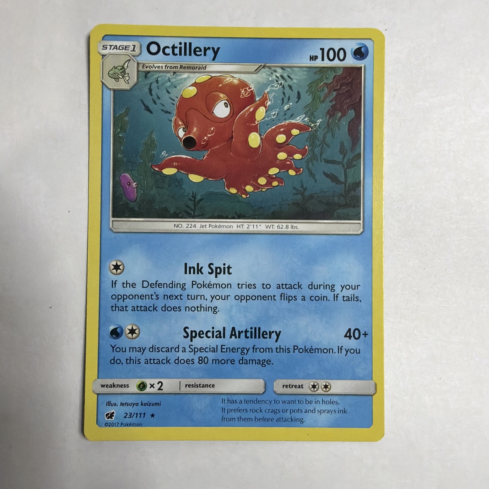 Octillery 33/162 Breakthrough Rare