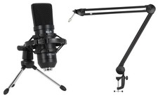 CAD Audio GXL1800 Studio Condenser Microphone Shock Mount Cable Windscreen Boom