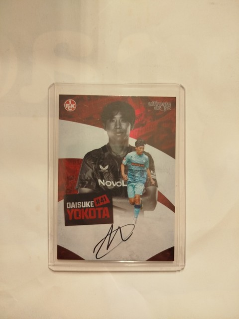 Daisuke Yokota Auto/70 Ultimate Dropz Devils s Legacy 2024-25 On Card Auto FCK