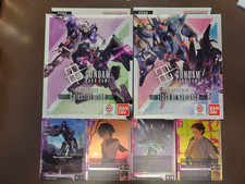 Gundam Starter Deck Flash of Radiance & Celestial Drive Sealed, +promo cards!