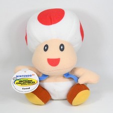 Toad Plush Stuffed BD&A Super Mario 64 Nintendo 64 Vintage 1997 New with Tags