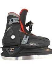 Roces MCK II Adjustable Ice Skates Black/Red UK 3-6 New with Box