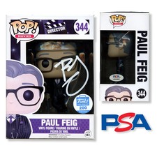 Paul Feig Signed Autographed Funko Pop #344 PSA/DNA Authenticated