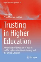 Paul Gibbs (U. A.) | Trusting In Higher Education | Taschenbuch | Englisch | X