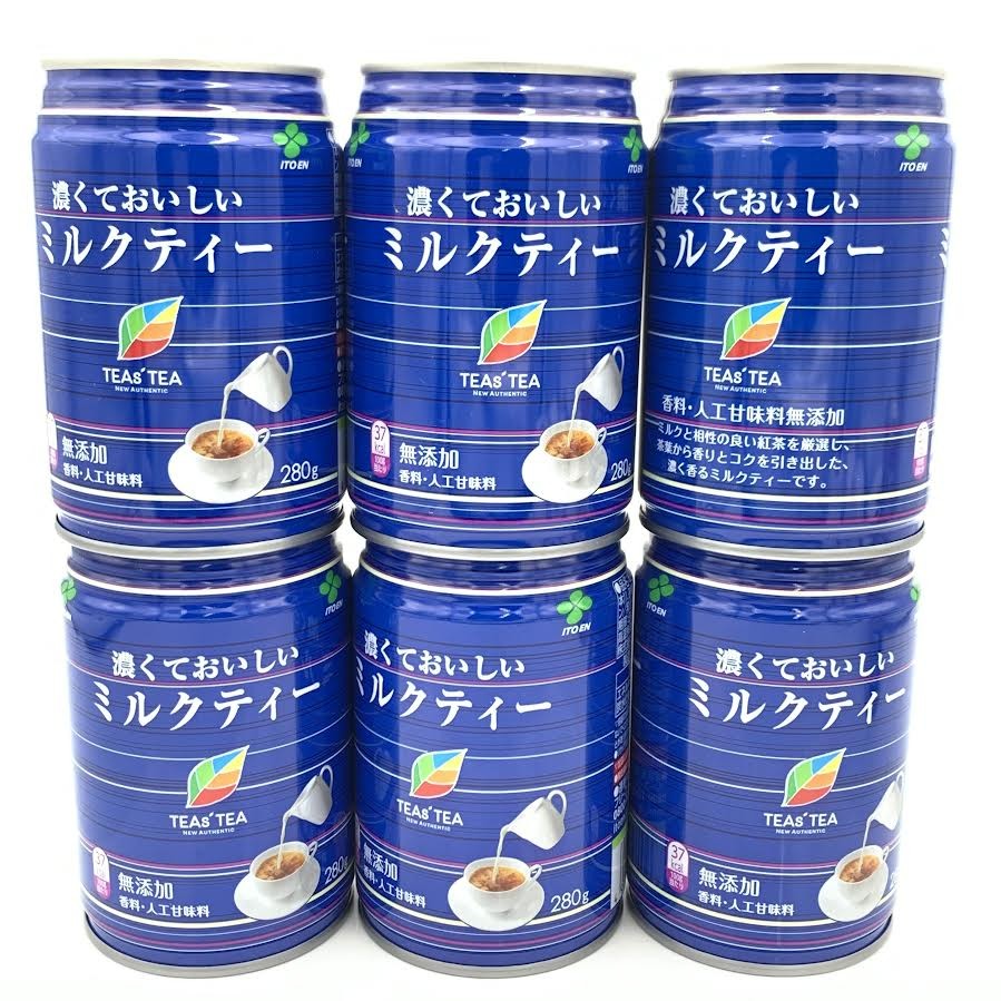 280gx6bottles日本伊藤園醇厚牛乳奶茶