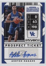 2020 Contenders Draft Picks Sticker Prospect Ticket Ashton Hagans #98 Auto 11ur
