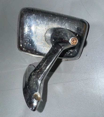 VINTAGE FOMOCO FORD SIDE VIEW MIRROR FINNED RAT ROD P/N M982 OEM PART