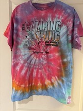 Yogi Bear Jellystone Park Tie Dye Shirt Size L EUC Camping It?s A Camping Thing 