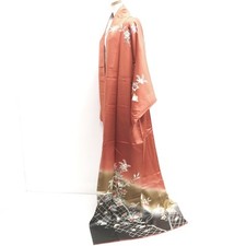 10245E3 Silk Japanese Kimono Robe Dress