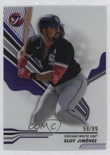 2024 Topps Pristine Purple Refractor 58/99 Eloy Jimenez Eloy Jiménez #70 1dl6