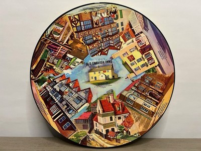Springbok OLD ENGLISH INNS 500 Piece CIRCULAR Puzzle COMPLETE Waddington LEEDS