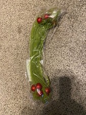 12 Pcs Grinch Tree Picks, Lime Green Curly Tree Picks with Red ,17'' Grinch C...