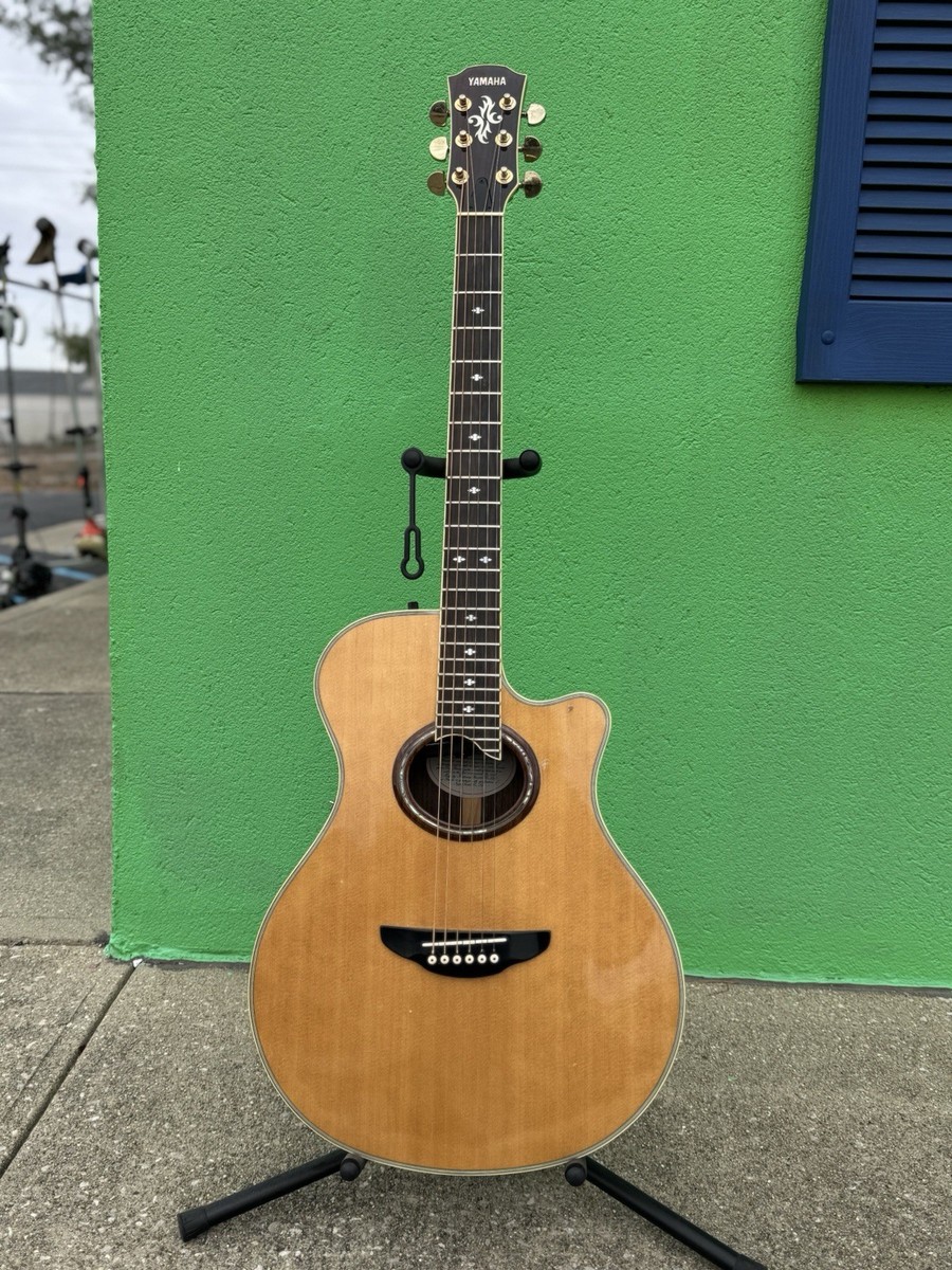 Yamaha APX-10T Natural Acoustic Electric Guitar | eBay
