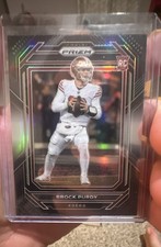 2022 Panini Chronicles - Prizm Black Brock Purdy #PB-8 Silver (RC)