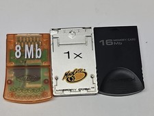  3 - Gamecube Memory Cards Madcatz 59 Blocks, Intec 8Mb, Joytech 16 Mb Tested