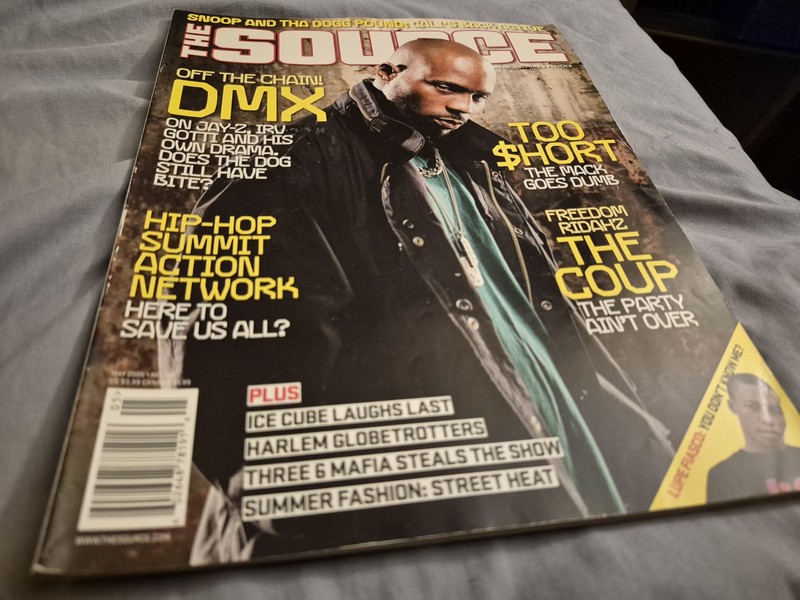 THE SOURCE magazine DMX Too Short The Coup Snoop Dogg Ice Cube Three 6 Mafia 