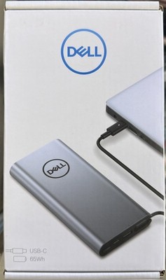 Dell PW7018LC 0PW7018LC Notebook Power Bank Plus USB C, 65Wh New