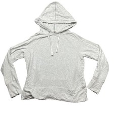 Athleta Medium Long Sleeve Hoodie Thumb Holes Gray