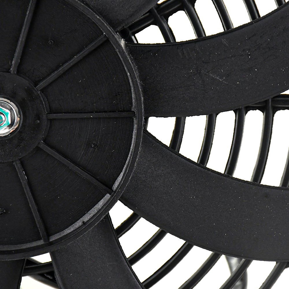 16" Universal Slim Fan 3000FCM Push Pull Electric Radiator Cooling 12V Mount Kit