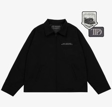 Taylor Swift TTPD Black Jacket  Two Patches NEW
