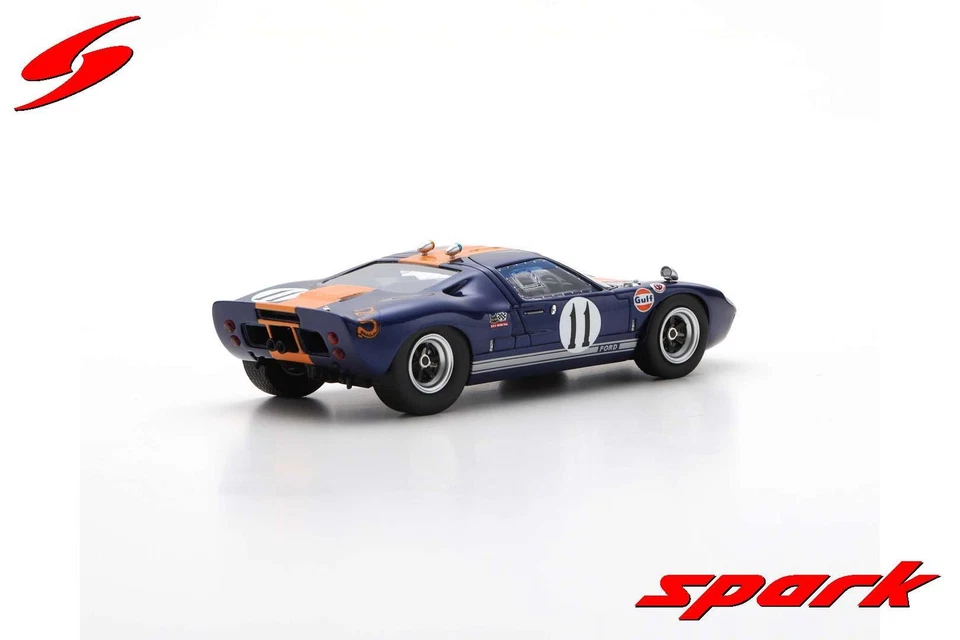 Spark S4541 1/43 GT40 NO.11 6TH DAYTONA 24H 1967 J. ICKX - D. THOMPSON - Imagen 4 de 4