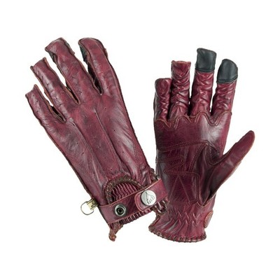By City Second Skin Damen Handschuhe granatfarben, Gr. S